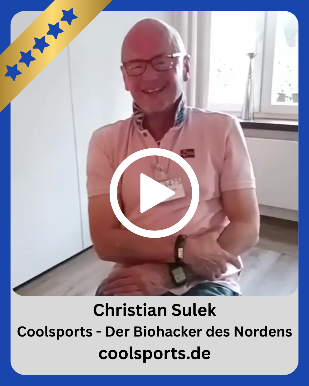 Christian Sulek Testimonial bei Netzwerktreffen im April
